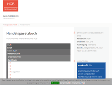 Tablet Screenshot of handelsgesetzbuch.net